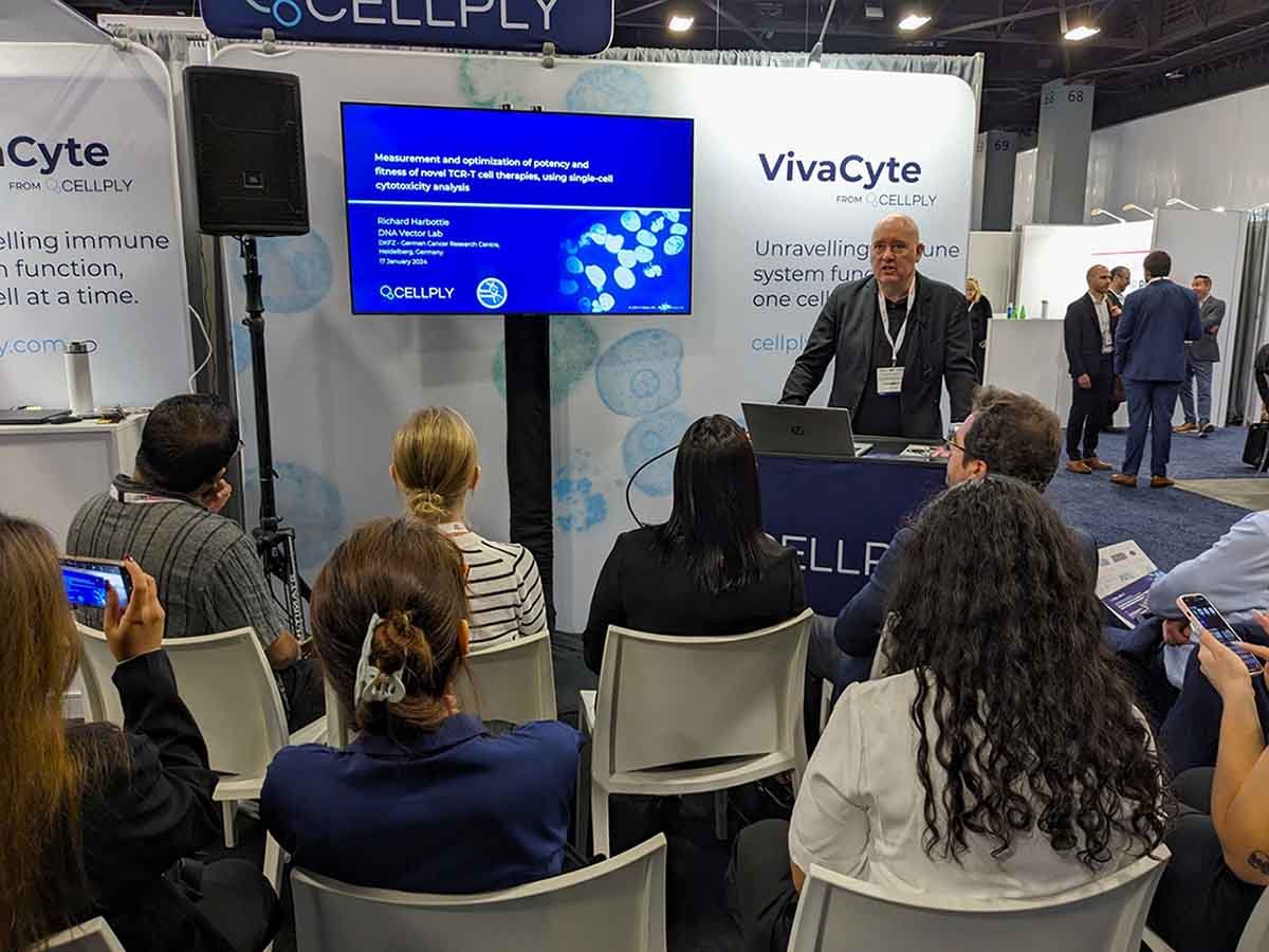 ATW2024 - Richard Harbottle at Cellply stand