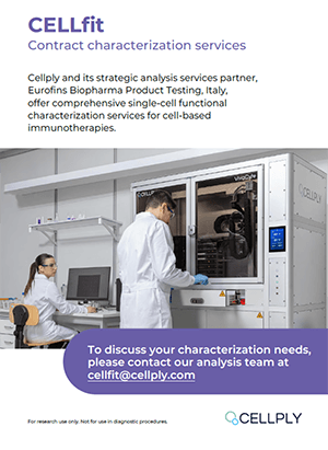 Brochure Cellply - Contract characterization services